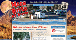 Desktop Screenshot of moonriverresort.com