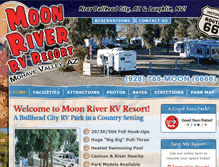 Tablet Screenshot of moonriverresort.com